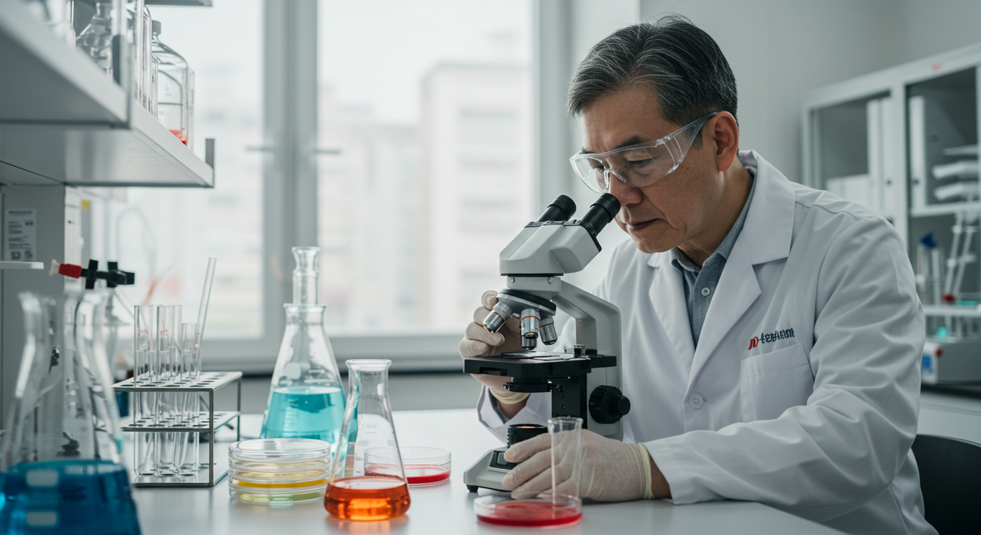 Doctor in lab from Oregon discovery